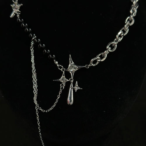 Y2K Starburst Necklace
