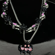 Load image into Gallery viewer, Pink Cat Necklace