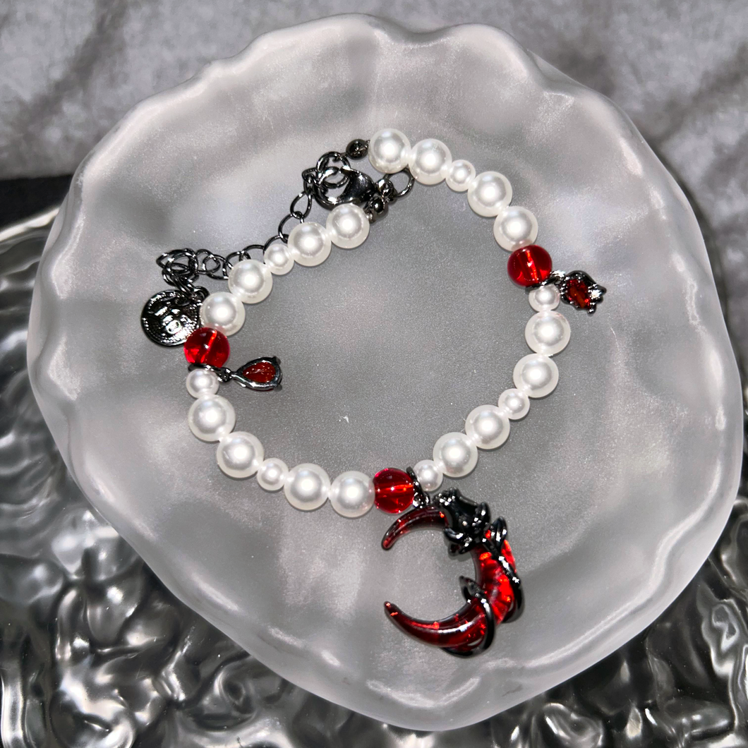 Red Moon Galaxy Bracelet