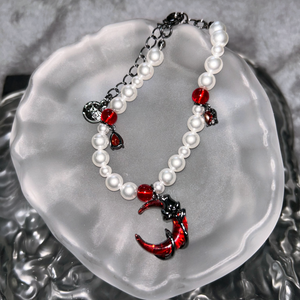 Red Moon Galaxy Bracelet