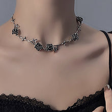 Load image into Gallery viewer, Thorn Rose Necklace